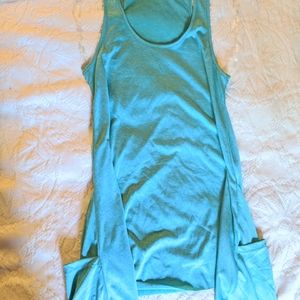 Blue dress with pockets